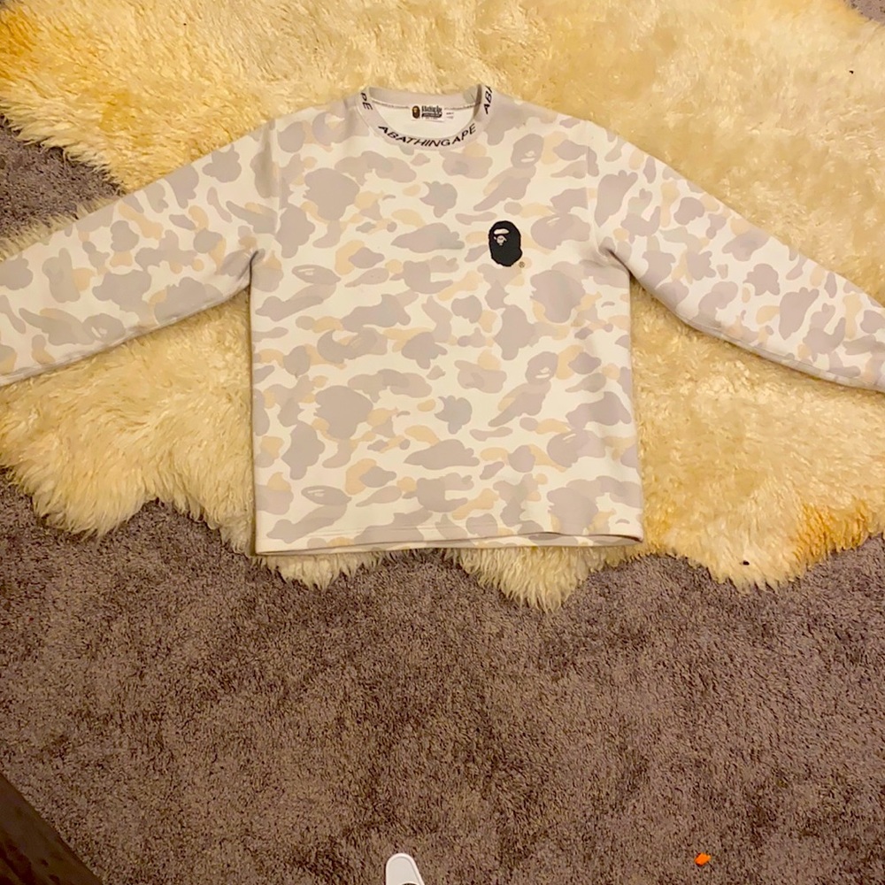 Bape Glow In Dark Crewneck